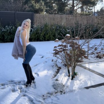 Blue Jeans und Stiefel! Zu dir oder zu mir? 